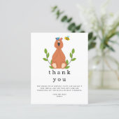 バジェットかわいいベアービー子供の誕生日ありがとう (スタンド正面)