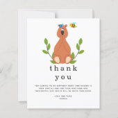 バジェットかわいいベアービー子供の誕生日ありがとう (正面)