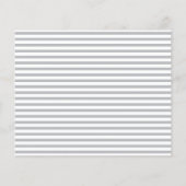 バジェットかわいいペンギンベビーシャワー招待状 (裏面)