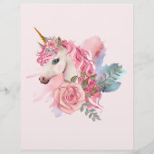 バジェットかわいいユニコーンレインボーバースデーパーティー チラシ (裏面)