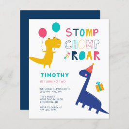 バジェットかわいい恐竜誕生日カラフルパーティー少年