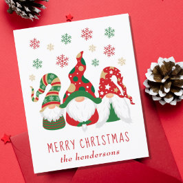 バジェットかわいい格言メリークリスマスホリデーカード