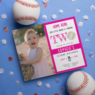 バジェットかわいい野球フォトガール2nd誕生日