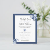 バジェットかわいらしグレーネイビーブルーフローラズ結婚 (スタンド正面)