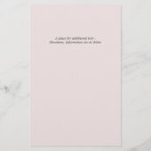 バジェットきらめくウォーターズピンクビーチ結婚式 (裏面)