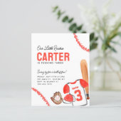 バジェットこうもりグローブスポーツシャツ野球誕生日 (スタンド正面)