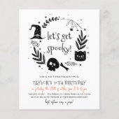 バジェットでハロウィン不気味の誕生日パーティーを (正面)