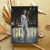 バジェットはっきりしたゴールドフォイルGRAD写真発表Fly チラシ