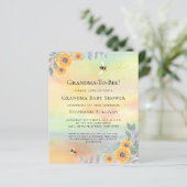 バジェットばあちゃん – ビー赤ちゃんシャワー招待状 (スタンド正面)