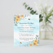 バジェットばあちゃん – ビー赤ちゃんシャワー招待状 (スタンド正面)