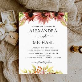 バジェットひまわりバーガンディーカントリー結婚式