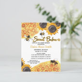 バジェットひまわり甘い赤ちゃんミツバチ赤ちゃんシャワー (スタンド正面)