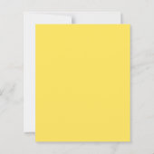 バジェットひまわり赤ちゃんシャワーエレガントスクリプトシック (裏面)