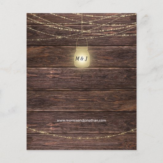 バジェットひまわり、ウッドメイソンのストリングライト結婚ズ (裏面)