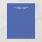 バジェットアクア海ウェディング招待ビーチ先 (裏面)