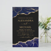 バジェットアゲートネイビーブルー金ゴールドブルー結婚ズ (スタンド正面)