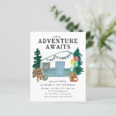 バジェットアドベンチャーアワイトカーツリーズキャンプ誕生日 (スタンド正面)