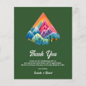 バジェットアドベンチャー待ちベビーシャワーありがとう (正面)