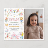 バジェットアニマルサーカスカーニバルフォトバースデーパーティー (正面)