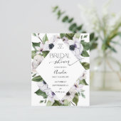 バジェットアネモネホワイトフローラブライダルシャワー (スタンド正面)