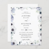 バジェットアネモン&ユーカリプトゥスウィンター結婚フローラ (正面/裏面)