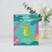 バジェットアリゲーターキッドの誕生日招待状 (スタンド正面)