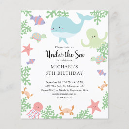 バジェットアンダーザシー誕生日キュートパステル海