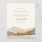 バジェットアースBohoマウンテンフォト結婚ズ (正面)