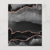 バジェットアーチブラックバラ金ゴールドアゲートウェディングエグスト (裏面)