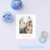 バジェットアーチメリークリスマスグリーティングカード チラシ (シングル)