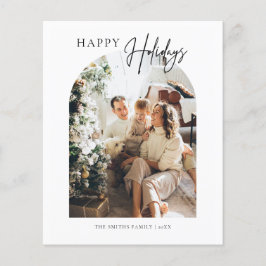 バジェットアーチメリークリスマスグリーティングカード チラシ