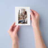 バジェットアーチメリークリスマスグリーティングカード チラシ (手)