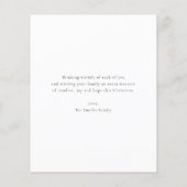 バジェットアーチメリークリスマスグリーティングカード チラシ (裏面)