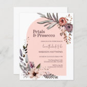 バジェットアーチ花びらプロセッコフローラブライダルシャワー (正面/裏面)