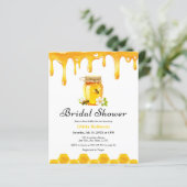 バジェットイエローハニービーブライダルシャワー招待 (スタンド正面)