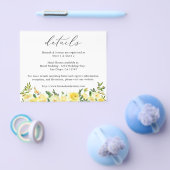 バジェットイエローフローラ詳細フライヤー チラシ (シングル)