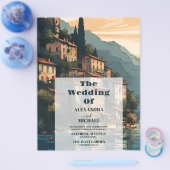 バジェットイタリア湖コモデスティネーションウェディング チラシ (シングル)