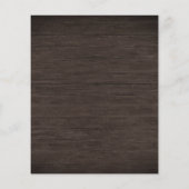 バジェットウィンターウェディングウッドフローラブライダルシャワー (裏面)