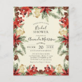 バジェットウィンターウェディングクリスマスブライダルシャワー (正面)