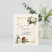 バジェットウィンターウェディングホワイトローズ金ゴールドほこりっぽいブルー (スタンド正面)