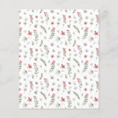 バジェットウィンターグリーンリーレッドフローラ90誕生日 (裏面)