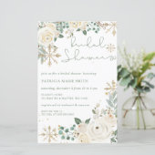 バジェットウィンタースノーフレークフローラブライダルシャワー (スタンド正面)