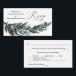 バジェットウィンターパインコーングリーンリーSM食事RSVP エンクロージャーカード<br><div class="desc">救パックに入れ結婚ると小さいRSVPカードを持つsまたは買パーティの招待状に対するお金。Winter Pine Cone Greenery SM Meal RSVPカードで招待状をマッチ。大きなRSVPカードが欲しいより大規模なRSVPについては、こちらのコレクションをご覧ください： https://www.zazzle.com/collections/winter_berries_pine-119068559206462515?rf=238937196885903396</div>