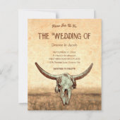 バジェットウェスタン素朴カントリーブルスカル (正面)