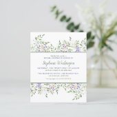 バジェットウォーターカラーウィステリアブライダルシャワー (スタンド正面)