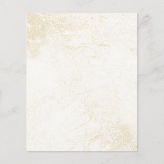 バジェットウォーターカラーカボンプキンス秋の結婚式招待 (裏面)