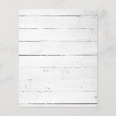 バジェットウォーターカラーキャビンクリスマスパーティの招待状 チラシ (裏面)