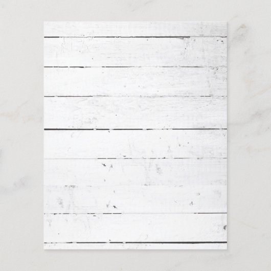 バジェットウォーターカラーキャビンクリスマスパーティの招待状 チラシ (裏面)