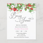 バジェットウォーターカラーストロベリーブライダルシャワー (正面)