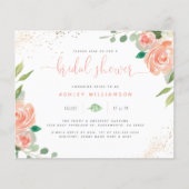 バジェットウォーターカラープニーユーカリブライダルシャワー (正面)